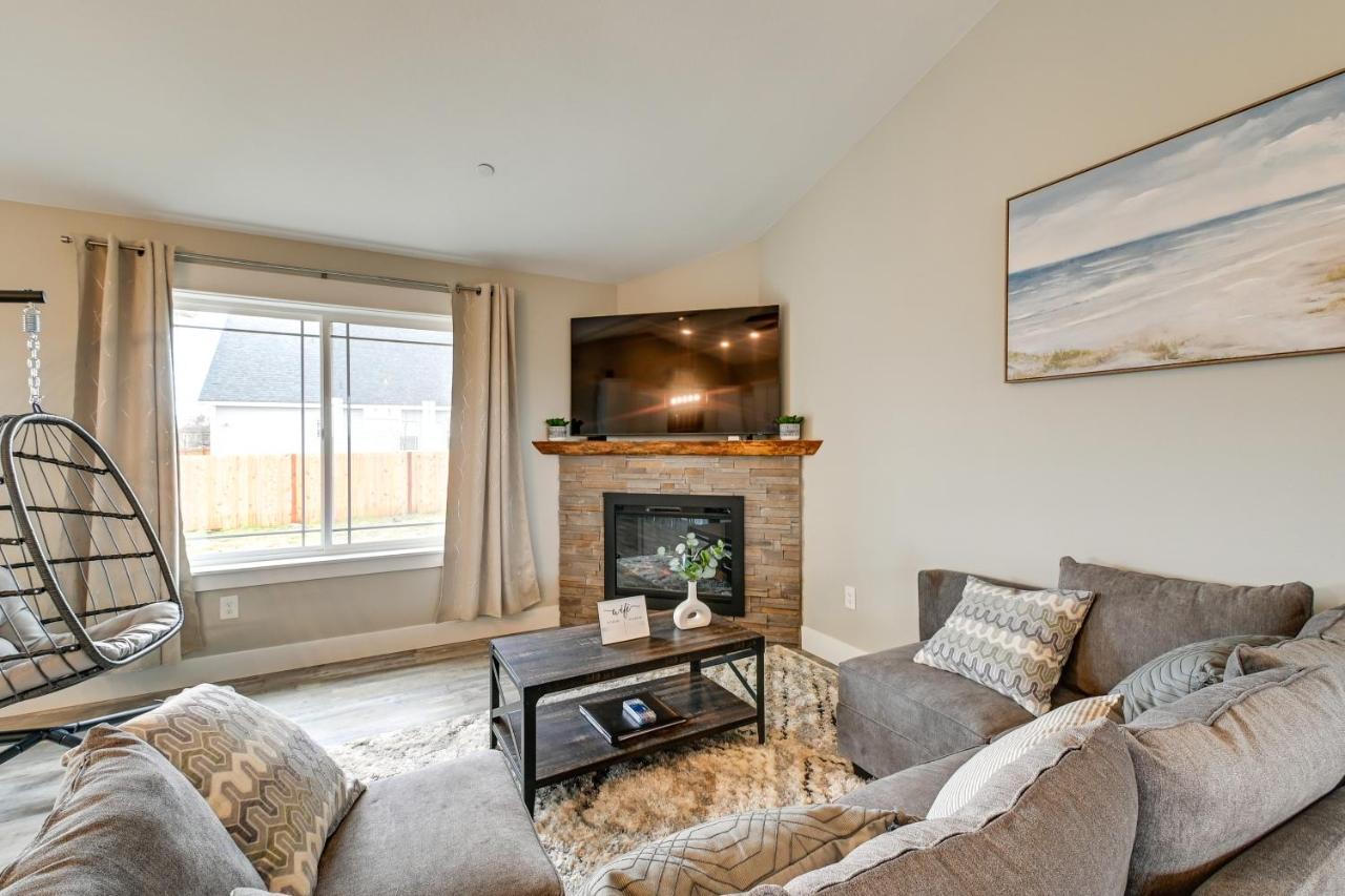 Ocean Shores Home With Game Room - Walk To Beaches! Exteriér fotografie