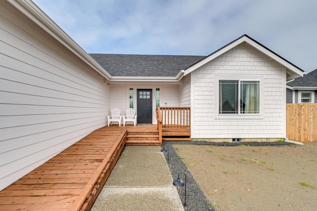 Ocean Shores Home With Game Room - Walk To Beaches! Exteriér fotografie